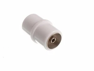 New 240 X Coaxial Coax Aerial Wire Cable Connectors Inline - Onestopdiy - HD - Picture 1 of 1