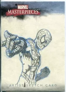 Marvel Masterpieces 2007 Sketch Card By Unknown Artist - Picture 1 of 1