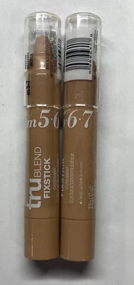 COVERGIRL Trublend Fixstick Concealer Medium M5-7 0.123 Oz (2 Pack) Sealed - Image 1 of 3