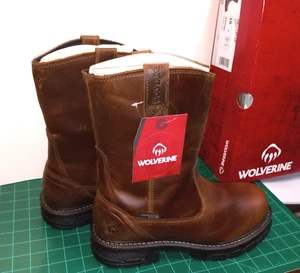 Nuevo En Caja Wolverine Hellcat Wellington Para Hombres 10 Puntera Comp Extra Ancha W200066 Nuevo En Caja - Imagen 1 de 24