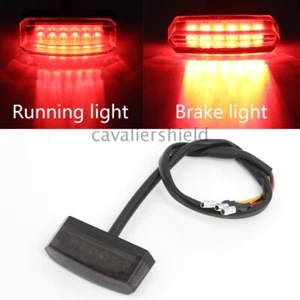 Smoke 6 LED Taillight Rear Stop Running Lamp Indicators Blinker Universal - Picture 1 of 12