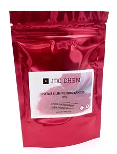 POTASSIUM FERRICYANIDE 100g CYANOTYPE SUNPRINTING FERRIC AMMONIUM CITRATE OPTION - Picture 1 of 2