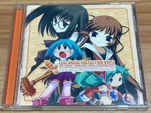 Leaf Vocal Collection Vol.3 Japan eroge galge Game Song CD Tenerezza Routes - Picture 1 of 11