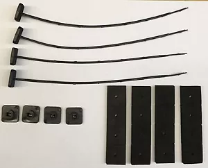RADIATOR COOLING ELECTRIC FAN MOTOR ZIP TIE MOUNTING KIT (STRAP LOCK PAD SET) - Picture 1 of 1