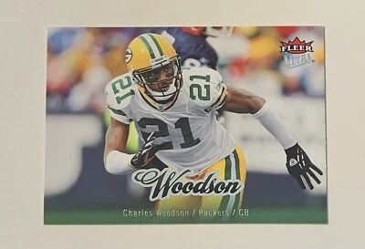 2007 Fleer Ultra Charles Woodson #67 Green Bay Packers - Image 1 of 2