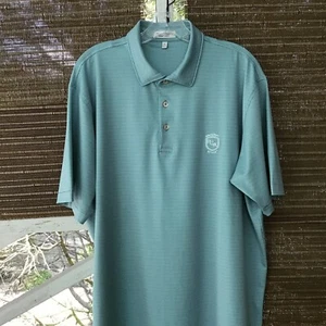 Peter Millar Summer Comfort Golf Polo Mens Large S/S National PGA Resort - Picture 1 of 7
