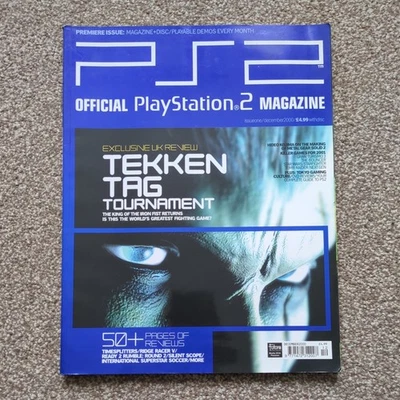 Official PlayStation 2 PS2 Magazine UK December 2000 Issue 1 No Discs - Image 1 of 4