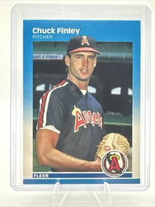 Fleer 1987 - Chuck Finley #79 (RC) - Imagen 1 de 4
