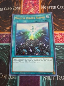 Yugioh Monster Reborn Reborn FLOD-ENSP1 Ultra Rare Limited Near Mint - Picture 1 of 4