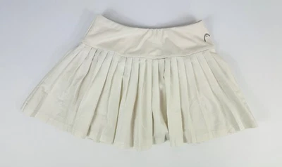 Женская белая плиссированная теннисная юбка-шорты для гольфа размер Small - Изображение 1 из 4