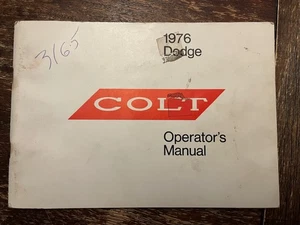 Dodge Colt 1976 - Manual del propietario de fábrica - Imagen 1 de 3