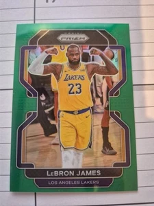 Lebron James 2021 Panini Prizm Green Prizm #91 - Picture 1 of 2