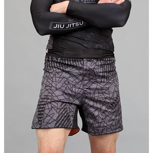 93 Brand Citizen 7.0 Shorter Cut Shorts Mens Gray Split Side Vents Size 34 NEW - Picture 1 of 11