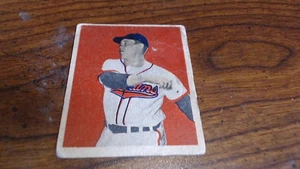 Bowman Set-Break #27 1949 Bob Feller en muy buen estado-en muy buen estado (arrugue) - Imagen 1 de 6