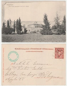 FAENZA - RAVENNA - VILLA SARNA - VIAGG. 1901 -33693- - Foto 1 di 1
