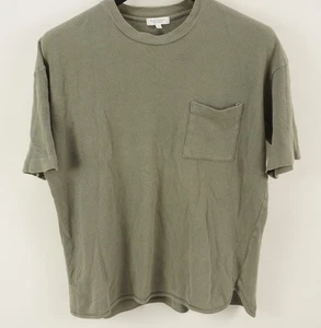 Camiseta United Arrows Beauty & Youth Japón Para Hombre Grande Verde Cuadrada Waffle Tejido - Imagen 1 de 11
