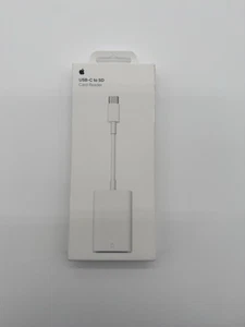 Original OEM Apple USB-C to SD Card Reader MUFG2AM/A - White - Open Box - Bild 1 von 3