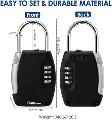Kingsley Guard-a-Key Key Storage Lock-Real Estate Lock Box, Realtor Lockbox USED - Image 1 of 4