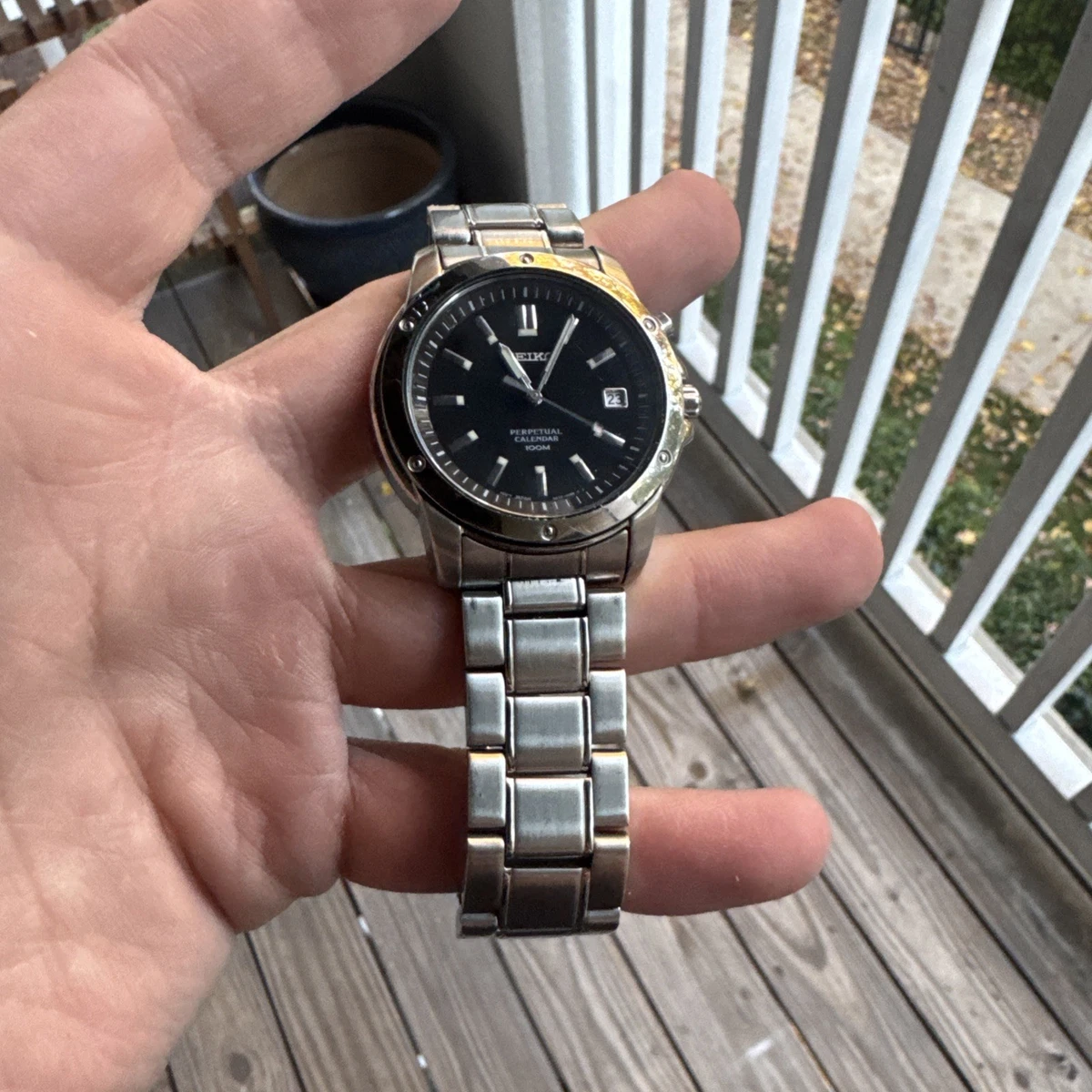 Seiko Watches with Perpetual Calendar for sale - eBay