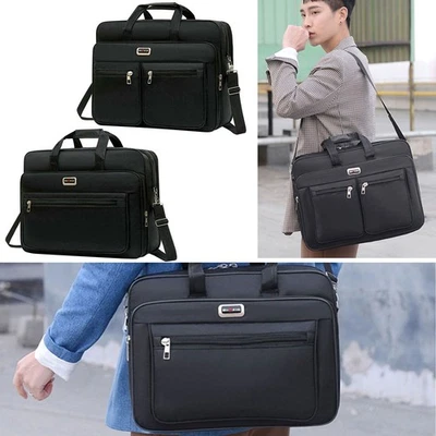 17" Large Laptop PC Waterproof Shoulder Bag Carrying Soft Notebook Case Cover - Image 1 of 4