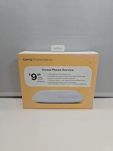 Servicio de teléfono residencial Ooma Phone Genie VoIP - blanco (100-0474-100) NUEVO - Imagen 1 de 7