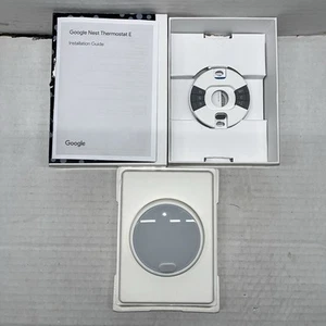 Google Nest Termostato E Modelo A0063 T4000ES Pantalla Digital Programable - Imagen 1 de 2