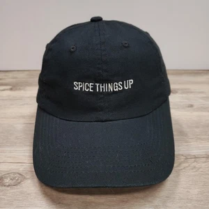 Bacardi Mütze Kappe Riemen hinten schwarz Spice Things Up Werbung bestickt Herren - Bild 1 von 8