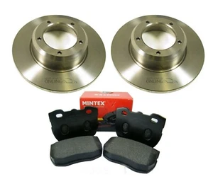 Discos de freno delanteros Land Rover Discovery 1 300TDi + kit de pastillas de freno MINTEX - Imagen 1 de 1