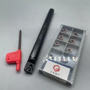 12mm SNR0012M11 Threading Turning Tool Holder Boring Bar + 11IR A60 Carbide Inse - Picture 1 of 11