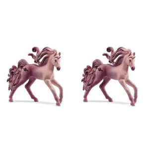 2x Schleich Kids/Childrens Toy Play Figurine Collectibles Unicorn Saturnia - Picture 1 of 2