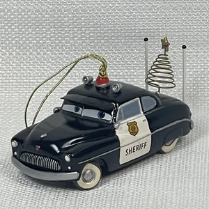 Grolier Disney Early Moments Cars Christmas Ornament Sheriff President's Edition - Picture 1 of 9