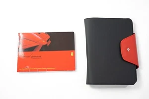 Ferrari Enzo Ledertasche Set mit Bedienungsanleitung, Handbuch Tasche Wallet - Bild 1 von 8