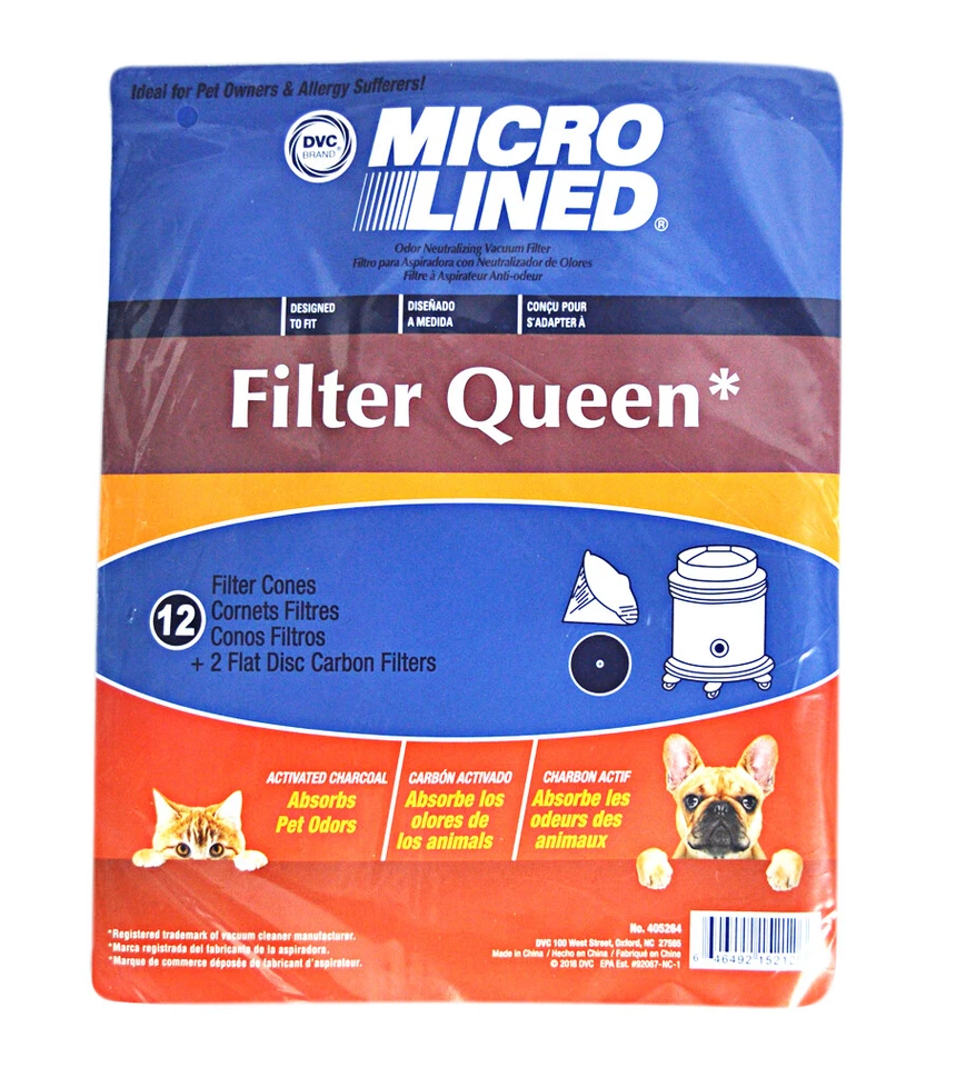 DVC Microlined Filter Queen Vacuum Bags and Filters - Image 1 of 1