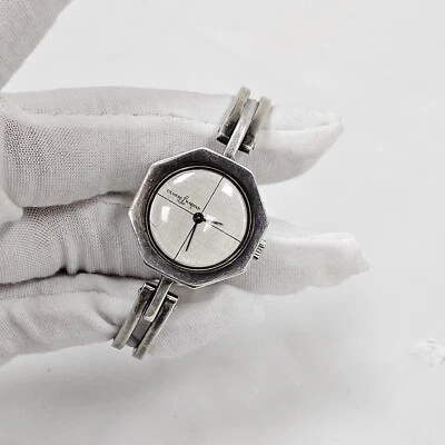 Reloj de pulsera vintage Ulysse Nardin Rare Vintage para damas 800 de plata con brazalete Foto 1 de 4