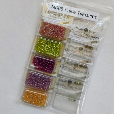 Fairie Treasures Mirabilia Beaded Cross Stitch Embellishment Pack MD66 - Image 1 of 3