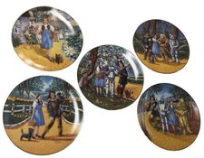 The Wizard Of Oz: A National Treasure Collector’s Plate Series Lot of 5
