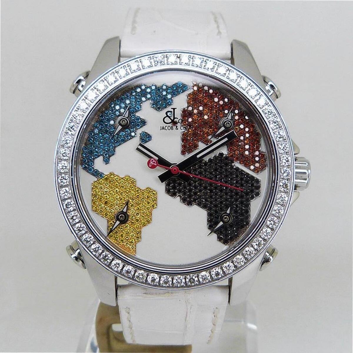 Jacob & Co. Five Time Zone Wristwatches for sale - eBay Jacob & Co. Five Time Zone Wristwatches for sale - eBay