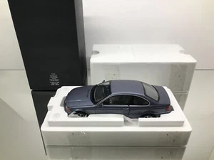 KYOSHO BMW E46 318CI COUPE 1998 -STEELBLUE 1:18 rare- HIGH QUALITY IN DEALER BOX - Imagen 1 de 10