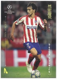 2020 Topps Lionel Messi Champions League Youth Joao Felix Atletico Madrid - Bild 1 von 2