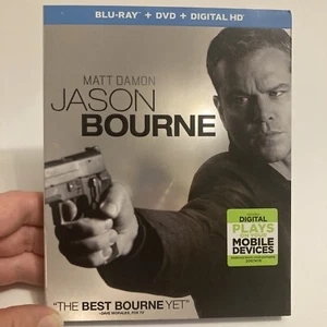 Jason Bourne Blu-ray + DVD + Digital HD Matt Damon new sealed with slipcover - Picture 1 of 7