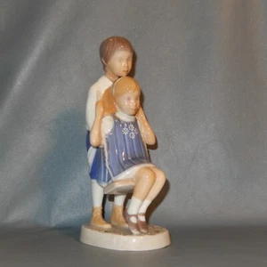 1986 Bing Grondahl Denmark LIMITED EDITION Childrens Day FOYFUL FLIGHT Porcelain - Picture 1 of 6