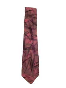 Carlo Palazzi Made In Italy Multi-Color Abstract 100% Silk Necktie Neck Tie - Picture 1 of 4