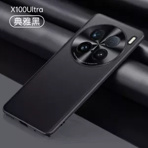 For vivo X100 Ultra, Shockproof Luxury Shield Hybrid Leather Soft Case Cover - Picture 1 of 11