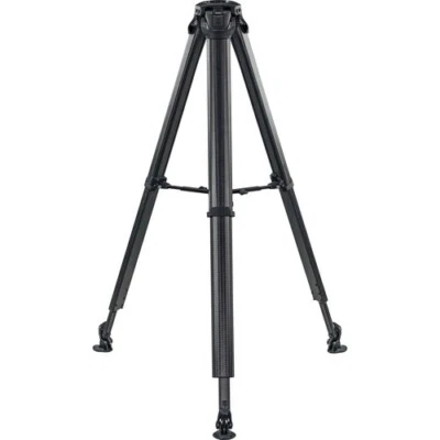 Vinten Flowtech 75 Carbon Fiber Tripod with Mid-Level Spreader and Rubber Feet - Image 1 of 4