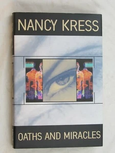OATHS AND MIRACLES NANCY KRESS SIGNED FIRST EDITION SCIENCE FICTION HARDCOVER - Bild 1 von 5