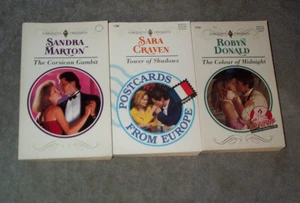 HARLEQUIN Presents Romance S Marton,Cosican; S Craven,Shadows; Donald,R Midnight - Picture 1 of 1