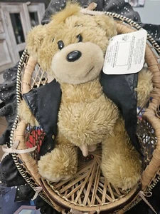 Bad Taste Bears 'Willy' Adult Plush Flasher Teddy Bear 2000 With Custom chair!! - Picture 1 of 8