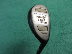 Snake Eyes 14* Quick Strike 3W/1I Hybrid - 39.5" A Flex Graphite -Very Nice Club - Picture 1 of 9