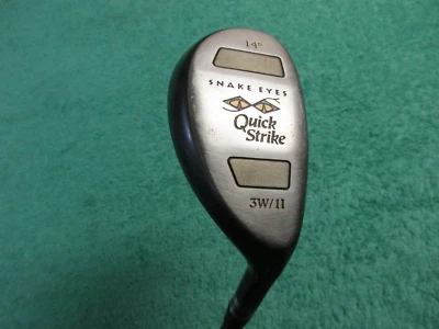 Snake Eyes 14* Quick Strike 3W/1I Hybrid - 39.5" A Flex Graphite -Very Nice Club - Image 1 of 4