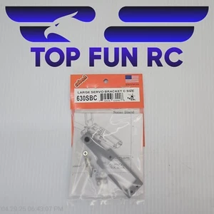 Robart RC 630SBC Large Servo Bracket C Size For 1/4" Steering Pin & 1/2" Strut - Picture 1 of 1